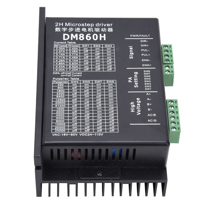 Stepper Motor Drive 2-Phase Optical Isolation Signal Input Universal NEMA23