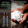 KIKI Health Natural MSM Flakes Minerals Supplements - Pure Natural