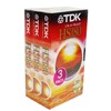 3pk Tdk Hs 3hr Video Tape