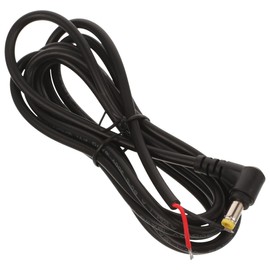 ARTIBETTER Dc Power Cable with Male Plug Jack to Bare Wire Pigtail High Cord for Snowmobile Heated Helmets Tvs Computers Durable Construction Flexible Elbow Design