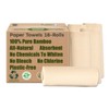 Purafide 100% Bamboo Paper Towels, Tree-Free, Chemical-Free, Lint-Free, Durable, Absorbent,