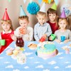 3Pcs Cloud Tablecloths-Cartoon Story Party Supplies Blue Sky White Clouds