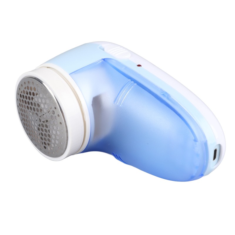 Blue Fabric Lint Remover Shaver Multifunctional Handheld Electric Clothing Hairball