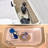 Jwodo Toilet Handle Replacement Kit, Universal Tank Flush Lever Handle