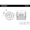 RIDEX Air Filter 8A0146 167.5 mm 78 mm 150 mm