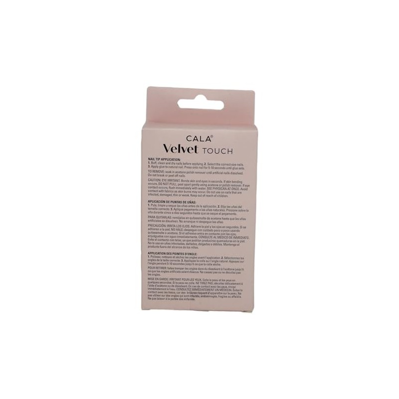 CALA. - "Velvet Touch" uñas postizas medianas (24 uñas postizas
