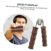 Abaodam 1 Pair Heavy Strength Wooden Finger Exerciser Durable Hand