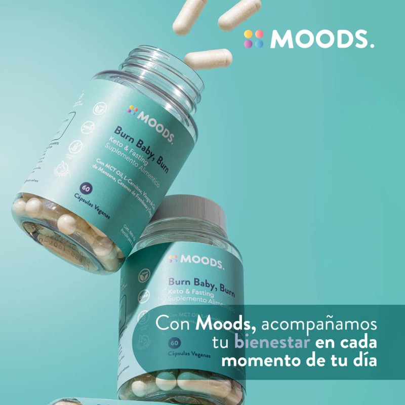 Moods Keto Y Ayuno Mct Cetonas L Carnitina Acv Omega