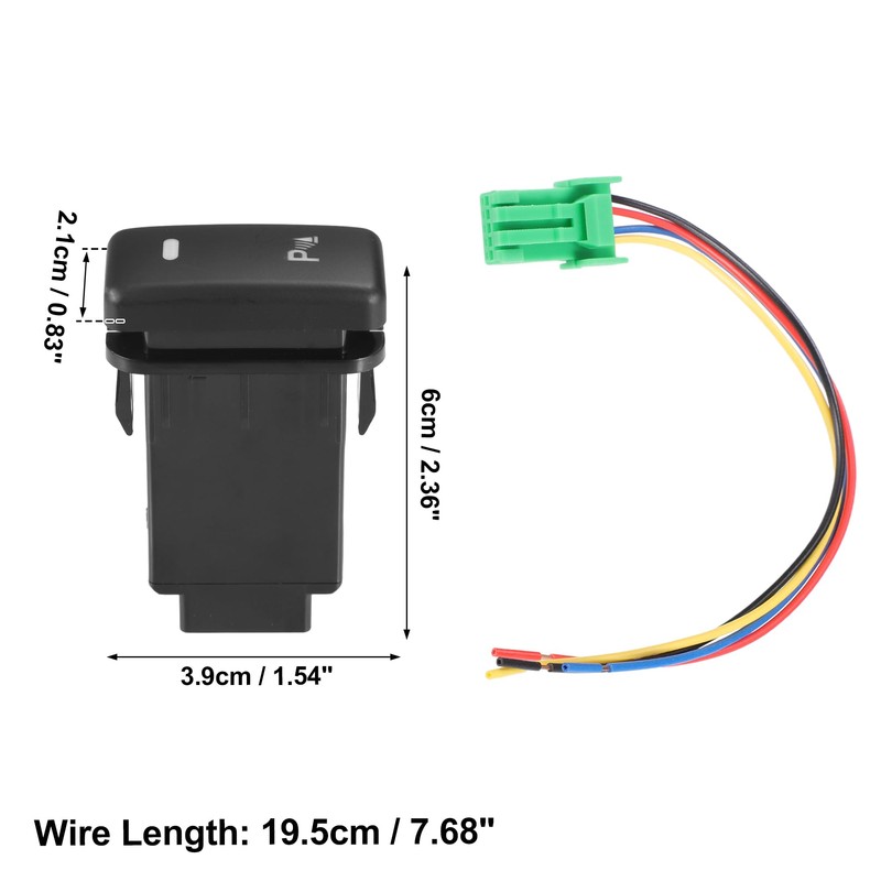 QUARKZMAN Mount Hole Expansion Port Switch Parking Sensor Switch for