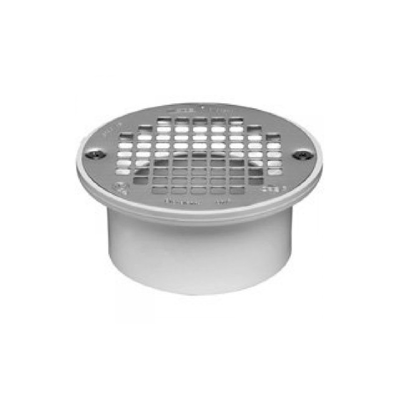 Oatey 43601 General Purpose Floor Drain with 5 in Nickel