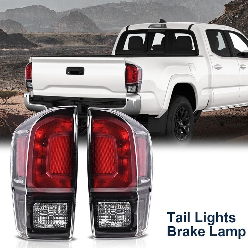 PIT66 Rear Tail Lights Pair Compatible with Toyota Tacoma All