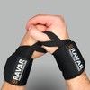 Wrist Wraps by Ravar – Heavy Duty, Neoprene Padded Wrist