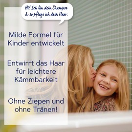 Schauma Schwarzkopf Kids Shampoo & Balm Raspberry (3 x 250 ml), Children's Shampoo Detangles Hair for Easier Combing, with Mild & Fresh Fragrance