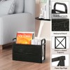 YINMIT Magazine Holder, Magazine Rack Floor, Magazine Storage Basket, Folder