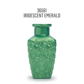 FolkArt Murano Iridescent Acrylic Glass Paint, Emerald, Perfect for Indoor and Outdoor Arts and Crafts Projects, 2 fl oz, 36561