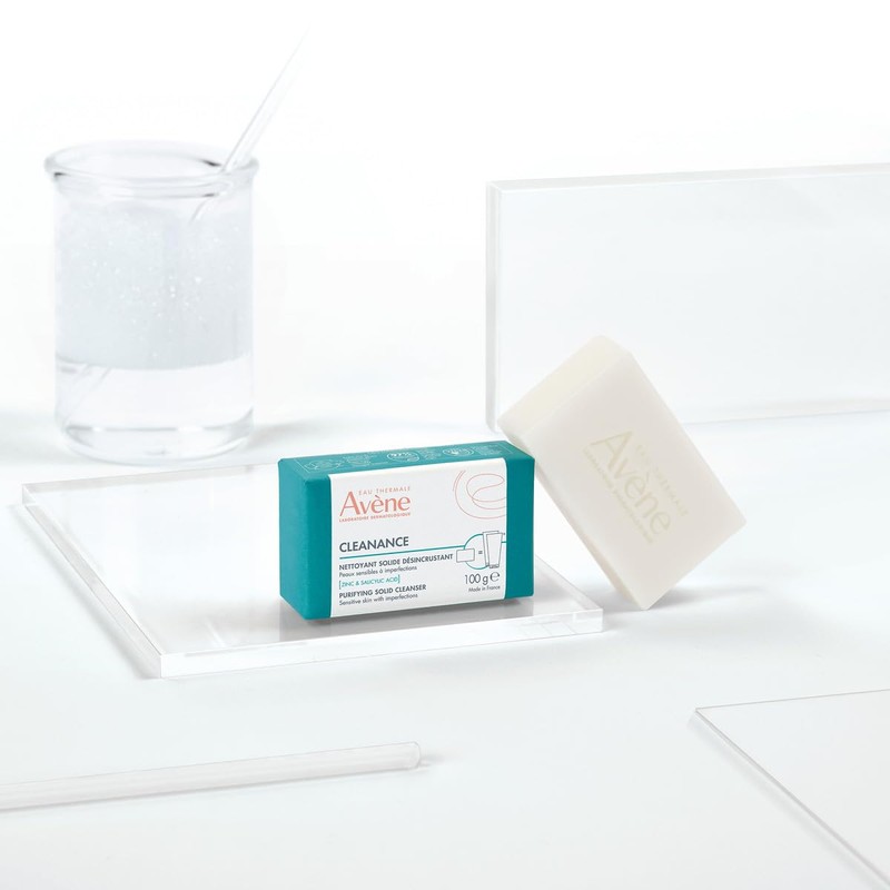Avene Cleanance, Barra Dermatológica Limpiadora, 100gr