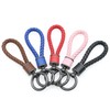 Rockyu Keychain, Men's, Women's, Braided Leather, Car Key Ring, Simple,