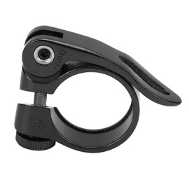 Bike Seat Post Clamp, 27.2mm/ 28.6mm/31.8mm Aluminum Alloy Quick Release Seat Clamp for Road and Mountain Bicycle