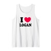I Love Logan Tank Top