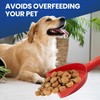4 x Blue Dry Food Scoop for Dogs