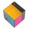 Color Cube Optical 6 Sides Cube Optical Cube Prism for
