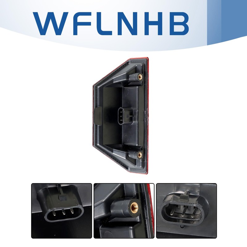 WFLNHB Rear Tail Light Lamp Left or Right Replacement for