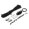 Anchor Trolley Kit with Rope Pulley Pad Eyes for Kayak