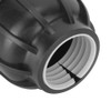 PE Plastic 50mm Diameter Ball Valve Connector Water Pipe Fitting