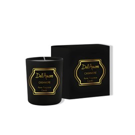 Premium Cashmere Scented Luxury Candle - Long Burning, Warm Musky and Sweet Aroma for a Luxurious Atmosphere, 8 Oz, Notes of Jasmine, Vanilla, Woody, Gift Idea