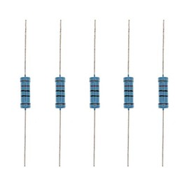 HUABAN 20pcs 3W 3 Watts 820R 820 Ohm 1% Metal Film Resistor
