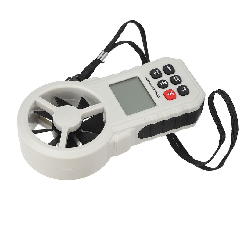 Digital Anemometer High Accuracy Handheld Wind Speed Meter LCD Display