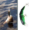 EMSea 5PCS Multi Jointed Fishing Lures Artificial Baits Plastic Lifelike