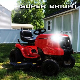 CHUSYYRAY 2 Ultra Hi/Lo LED headlight bulbs for Kubota M7040, M7060, M8540, M8560 tractor