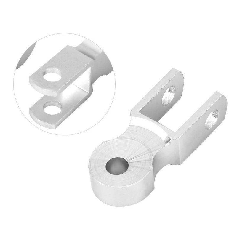 Qiilu Shock Absorber Height Extension Extender 2pcs Motorcycle Shock Absorber