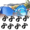 10pcs Plastic Snap Hooks 1"(25mm) Backpack Buckles Hardware Webbing 25mm