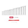 TEKTON Combination Wrench Set with Modular Wrench Organizer, 19-Piece (6-24