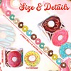 Trandraft 32.8ft Donut Bulletin Board Border Classroom Border Decor Wall