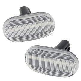 R-Field LED Sequential Side Marker, Clear Lens Flowing Turn Signals Built-in High Fla Resistance for SUZUKI, JB64, JB23, Jimny Sierra, JB74, JB43, Altrapan, HE21S, Carriy Truck, DA63T, AZ Offroad,