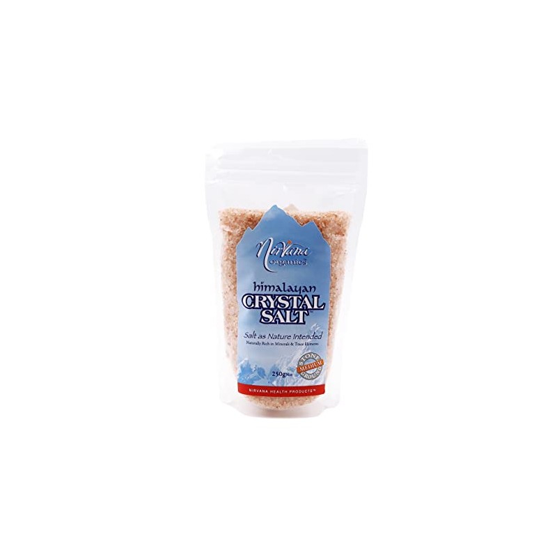 Nirvana Organics Himalayan Crystal Salt Medium 250g