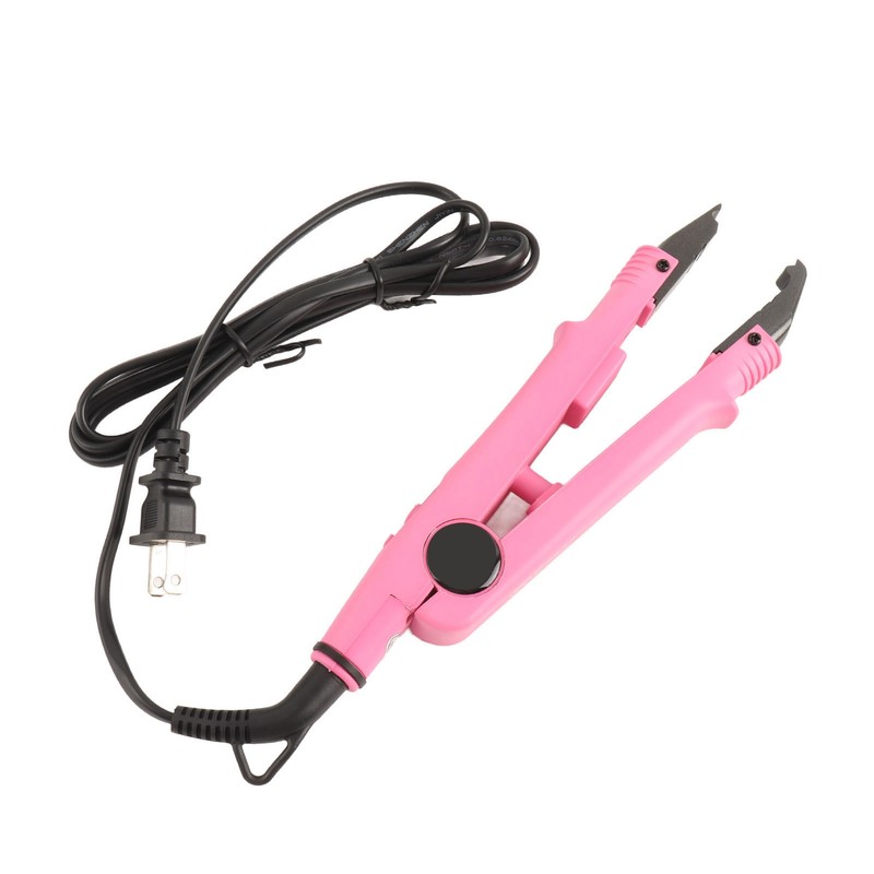 Hair Extension Iron Temperature Change Heated Connector Machine Keratin Tool