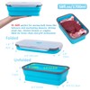 Extra Large Collapsible Food Storage Containers with Lid & Air