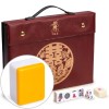 Yellow Mountain Imports Professional Chinese Mahjong Game Set, "Double Happiness"