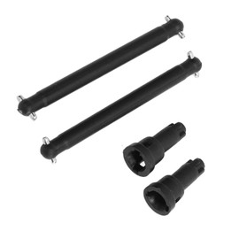 CVD Drive Shaft, PA+Steel RC Dogbone Joint 1/16 RC CVD Drive Shaft for SCY16101 16102 16103 16201 1/16 RC Car, Black