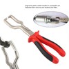 235mm Fuel Line Clip Plier Stainless Steel Rubber Grip Ergonomic