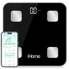 iHome Digital Bluetooth Smart Scale for Body Weight, Weight Scale,