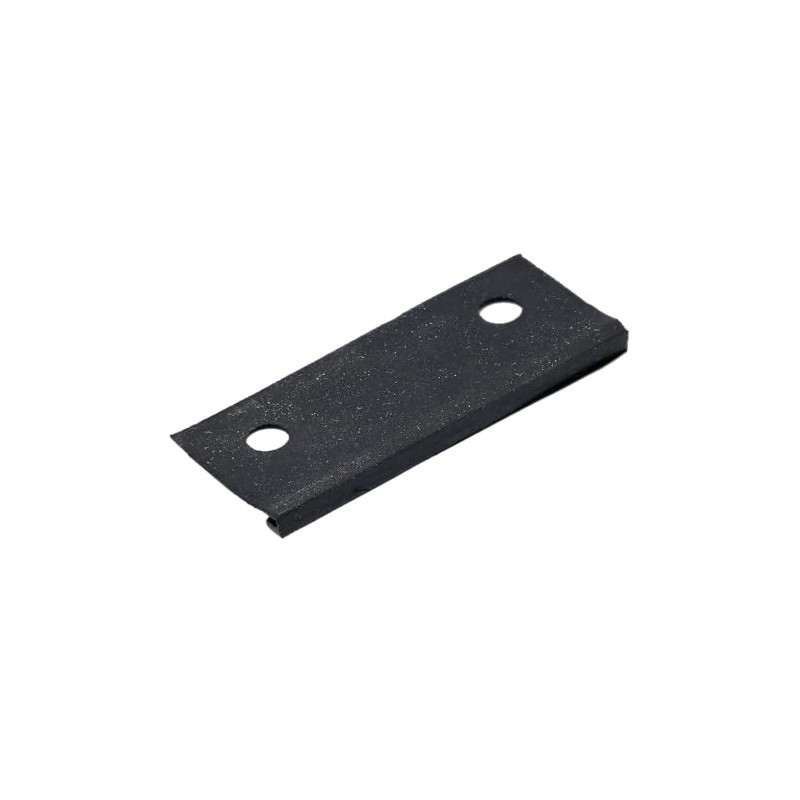Gummi - Keder für Lenkerschale, einbaufertig, Schwarz - für Simson
