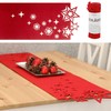 MC-Trend Felt Table Runner "Starry Night" 140 x 24 cm