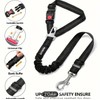 Dog Seatbelt 2 in 1, Adjustable Safety Dog Seat Car