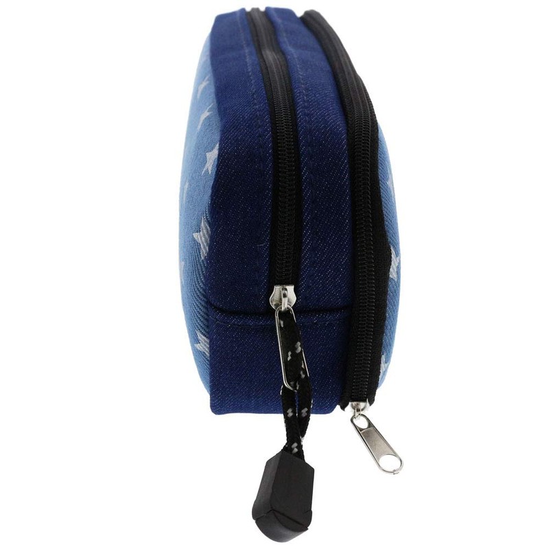 サンスター文具 アウトドア ペンケース W デニム ライトブルースター S1416324