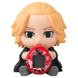 BANDAI BAN89566 Tamagotchi Version Figure | 4cm Virtual Pet Based On Tokyo Revengers Manga Collectable Mikey Hugmy Anime Merch | 90s Kids Toys, Red, S